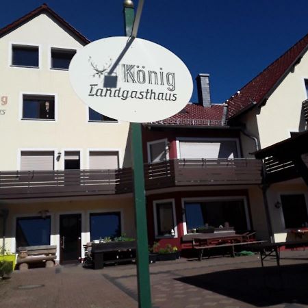 Landgasthaus Konig Stephanshausen Esterno foto